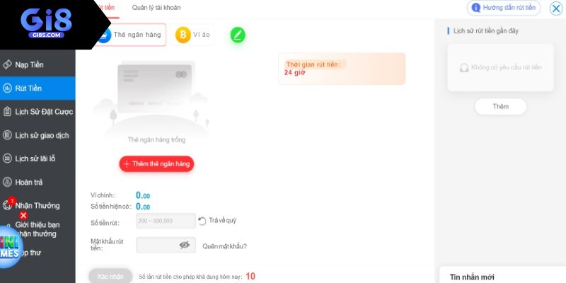 Rút Tiền Gi8 Là Gì? Hướng Dẫn Điều Kiện Và Sai Lầm Cần Né Chọn phương thức phù hợp với bản thân