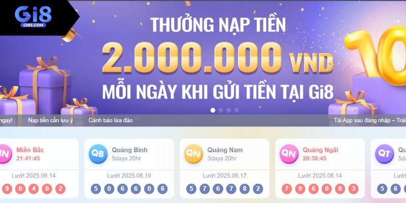 Nạp Tiền Gi8 - Bỏ Túi Ngay Quy Trình Thực Hiện Đơn Giản Chú ý khi nạp tiền Gi8 cần biết
